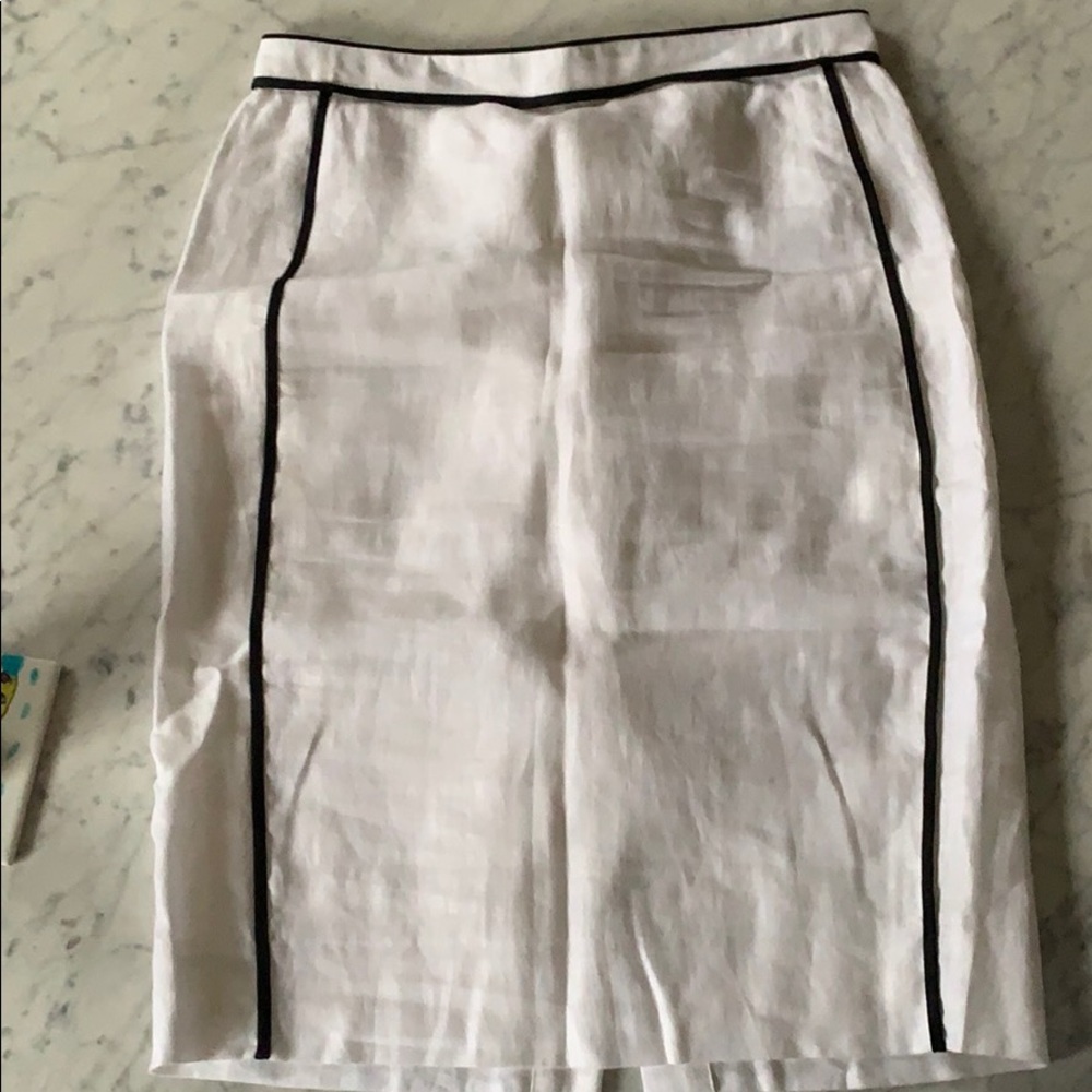 J Crew linen skirt